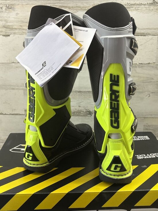 Gaerne SG12 Boot Black/Yellow/gray Size 9 Men’s Motocross Motorcycle Atv main image 10